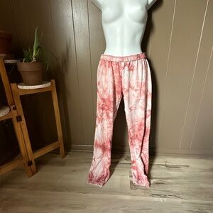 Tie dyed pink lounge wear